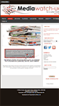 Mobile Screenshot of mediawatchuk.com